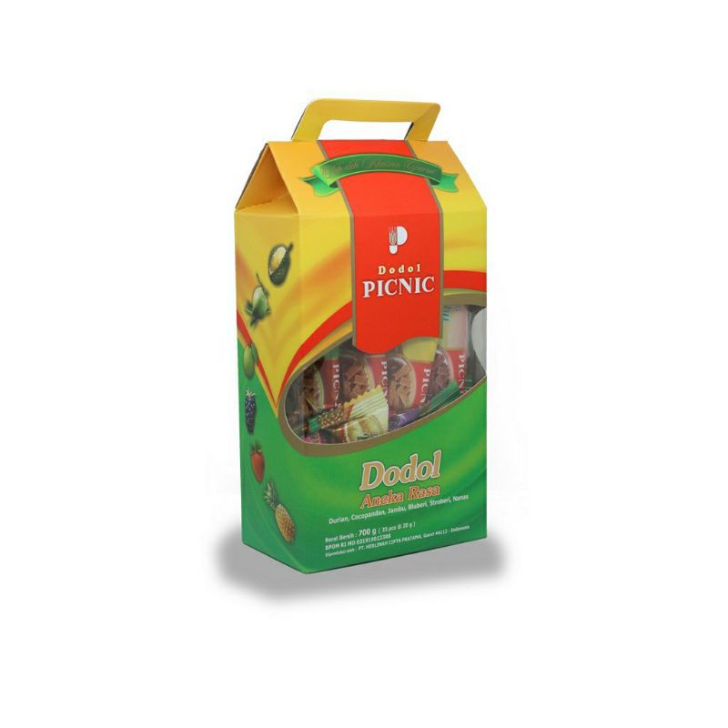 

Dodol PICNIC Gift Sachet Aneka Buah 340 gram