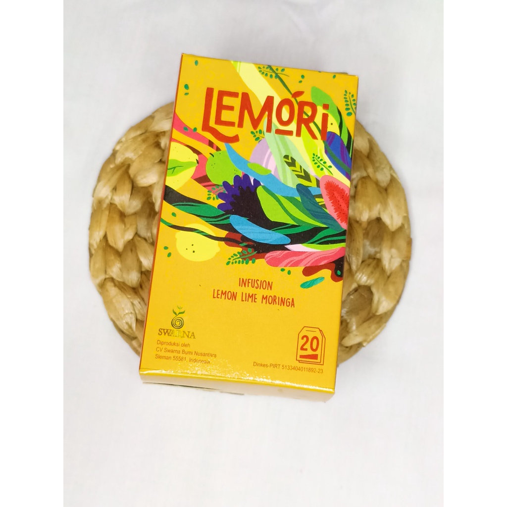 

BEST SELLER TEH PENAMBAH IMUNITAS TEH CELUP LEMORI LEMON+MORINGA (DAUN KELOR)