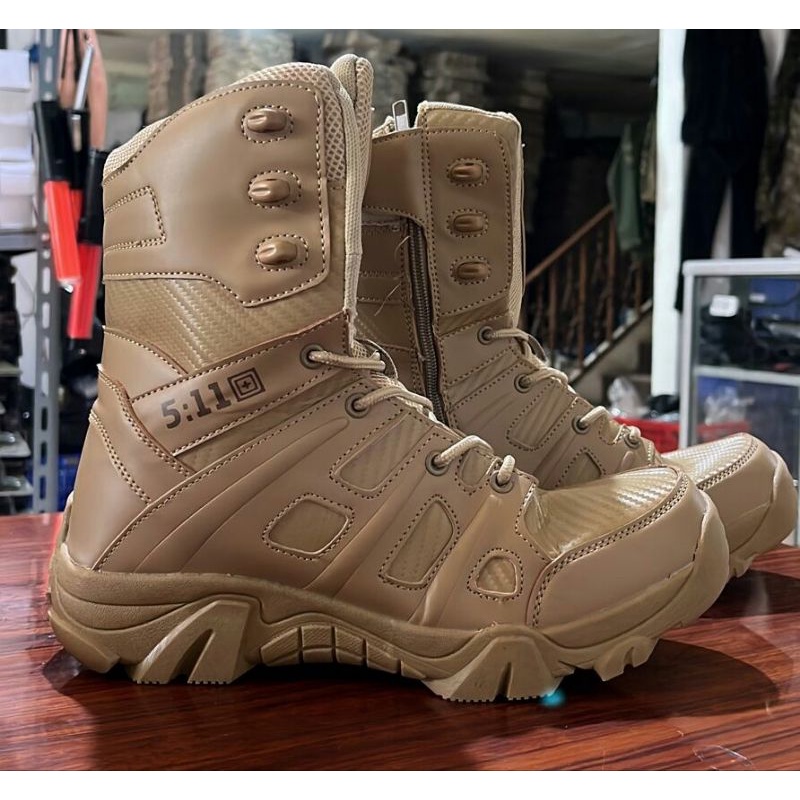 HIKING OUTDOR TACTOCAL BOTS PDL 511 NEW COKLAT GURUN 9 INCH