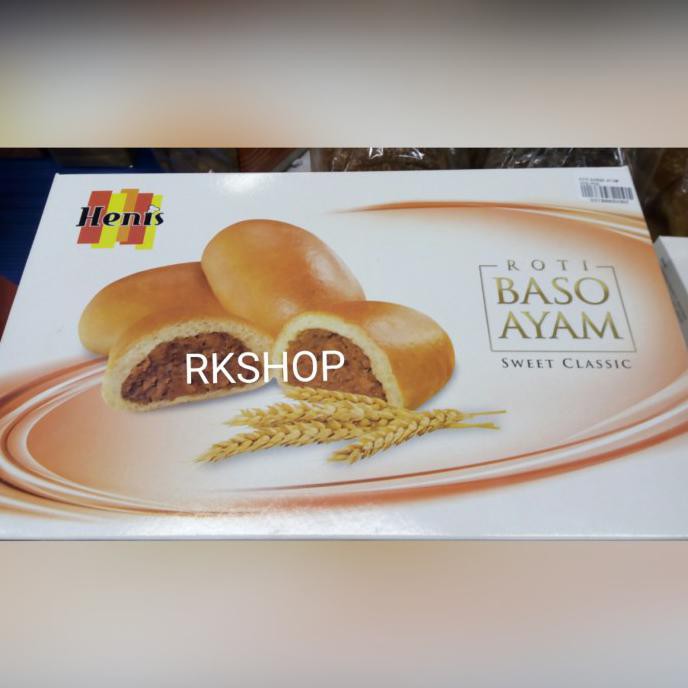

Sale Henis roti baso ayam (10 roti/box)