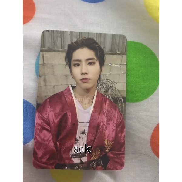 WTS PC PHOTOCARD HAN JISUNG SEO CHANGBIN SKZ STRAYKIDS OFFICIAL IN LIFE YELLOW WOOD SEASON GREETING