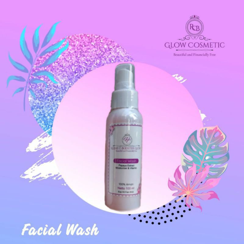 FACIAL WASH RCB GLOW (BISA COD)