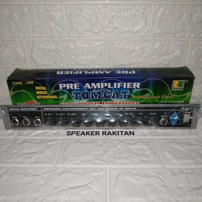 Kit Pre amplifier tone control TOMCAT 590 Ranic .
