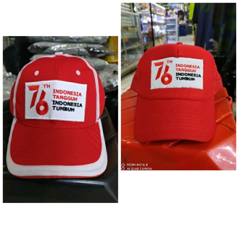 Topi HUT RI 76