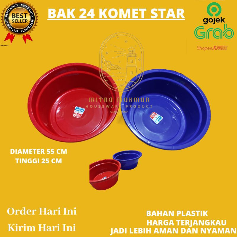 KOMET STAR - BAK AIR PLASTIK / BASKOM  NO 20-22-24