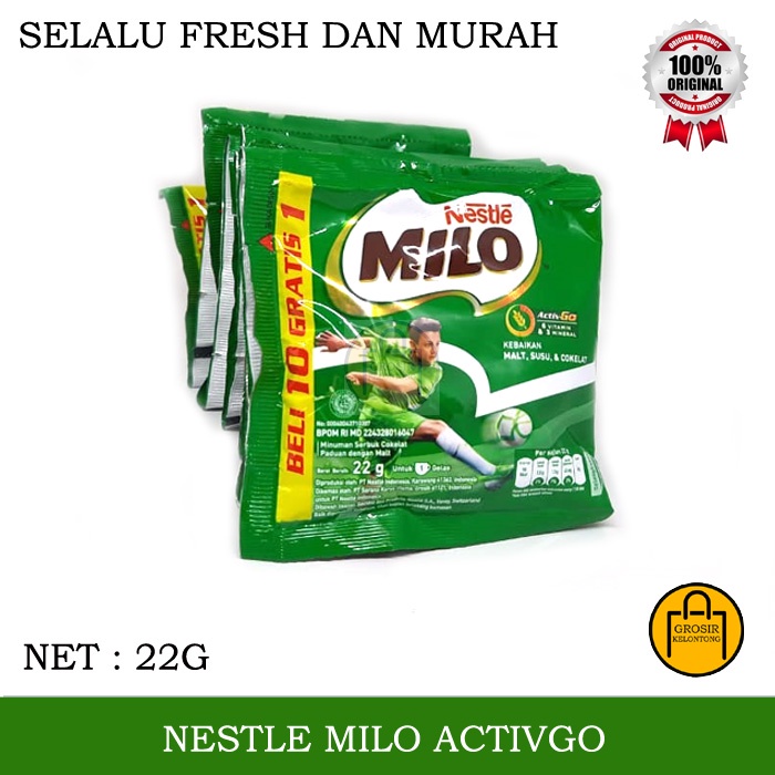 

MILO NESTLE MINUMAN SUSU INSTAN ACTIVGO MILK