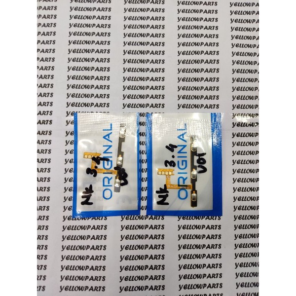 FLEXIBLE FLEXIBEL FLEKSIBEL NOKIA 3.4 ON OFF POWER VOLUME ORIGINAL