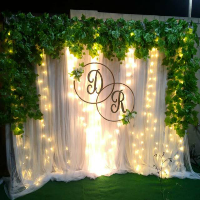 PROMO SEWA  Dekorasi Backdrop Murah  untuk Lamaran  Akad 