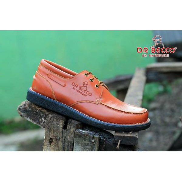 sepatu dr becco zapato porsche coklat kulit