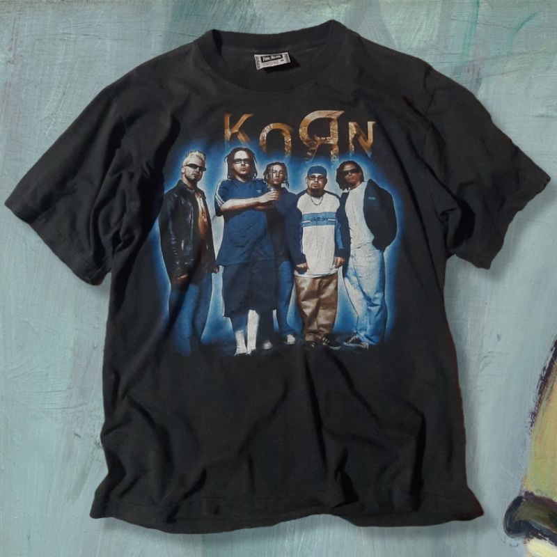 Kaos Band Korn vtg second bekas The Roxx