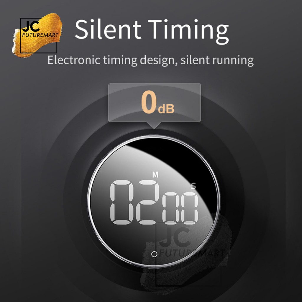 KITCHEN TIMER DAPUR - MASAK | HEYO ROTATION DIGITAL COUNTDOWN
