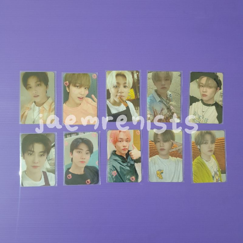 nct dream hot sauce photocard crazy boring chilling cafe yizhiyu pt1 jeno jaemin haechan chenle