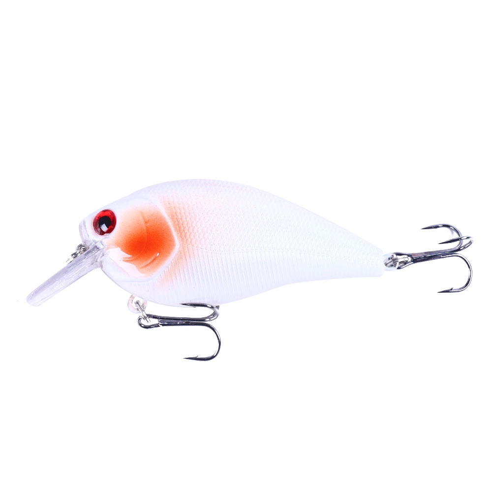 HENGJIA 6PCS Wobblers Crankbait Simulation Fishing Lure 8.5CM 15G Jerkbait Floating Hard Bait Bass Carp Fishing Tackle