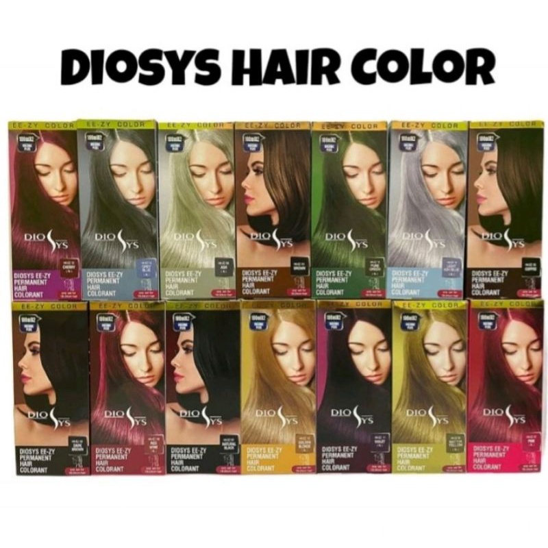 Diosys Hair Color / cat rambut Diosys / diosys cat rambut
