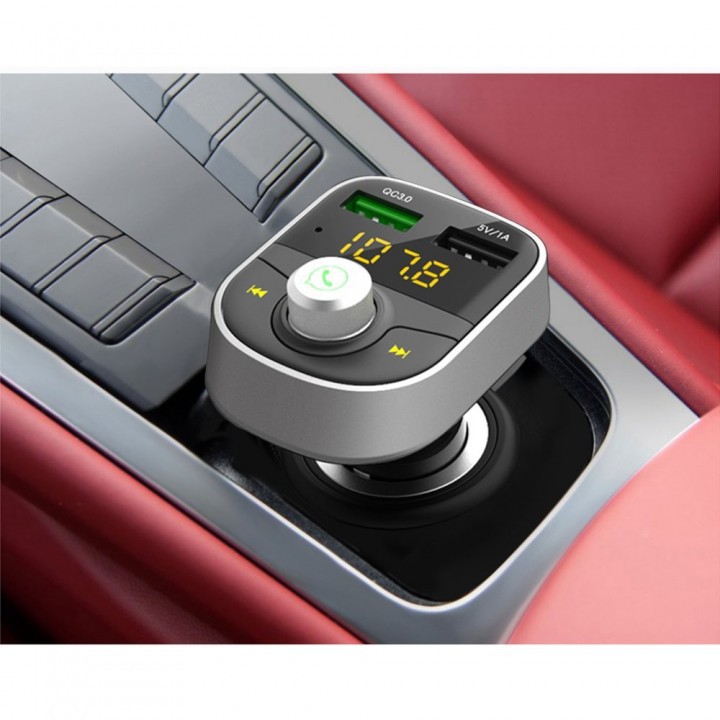 HY82S Car FM Transmitter Bluetooth Mp3 Player Car Bluetooth Handsfree