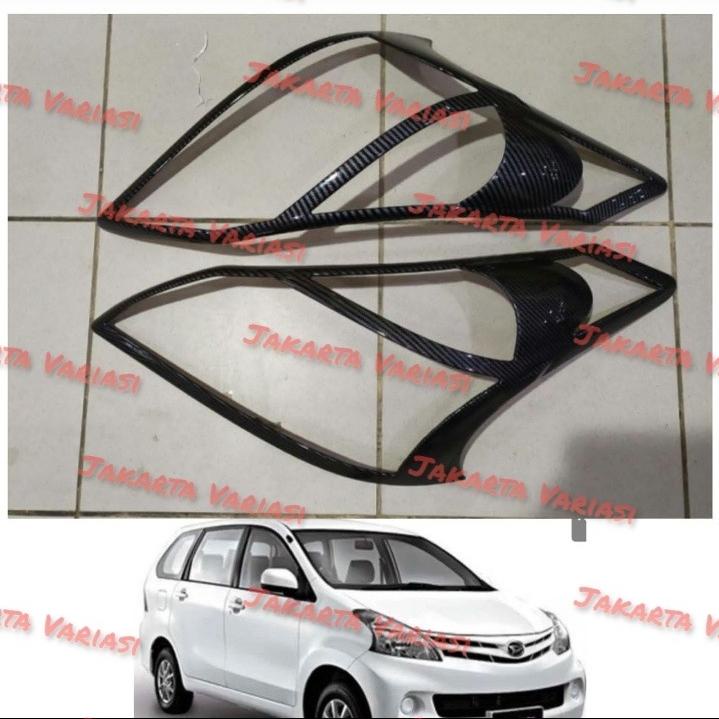 Garnish Depan All New Avanza Xenia Veloz 2012 2015 2018 Carbon