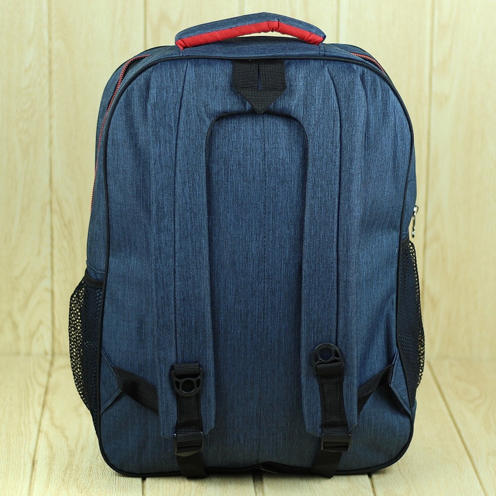 Tas Ransel Cowok Cordura Warna Navy Back Pack Pria Sekolah Kuliah Kece Back Pack Laptop