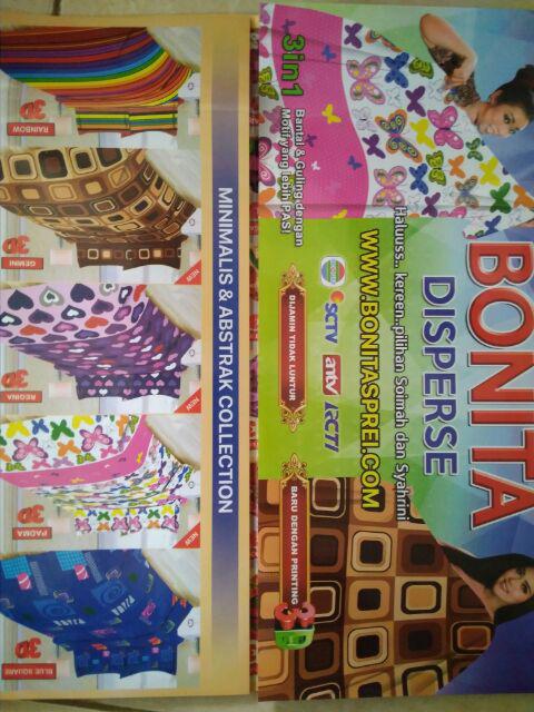 Bonita Sprei Motif Doraemon Soccer 3d Uk 180x200 Bahan Adem Dan Halus