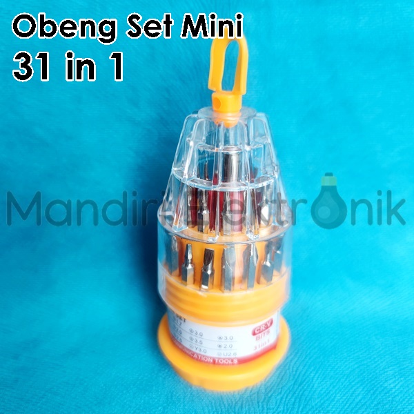 Obeng Set Mini 31 in 1 Obeng multifungsi Obeng Mini Obeng Telur