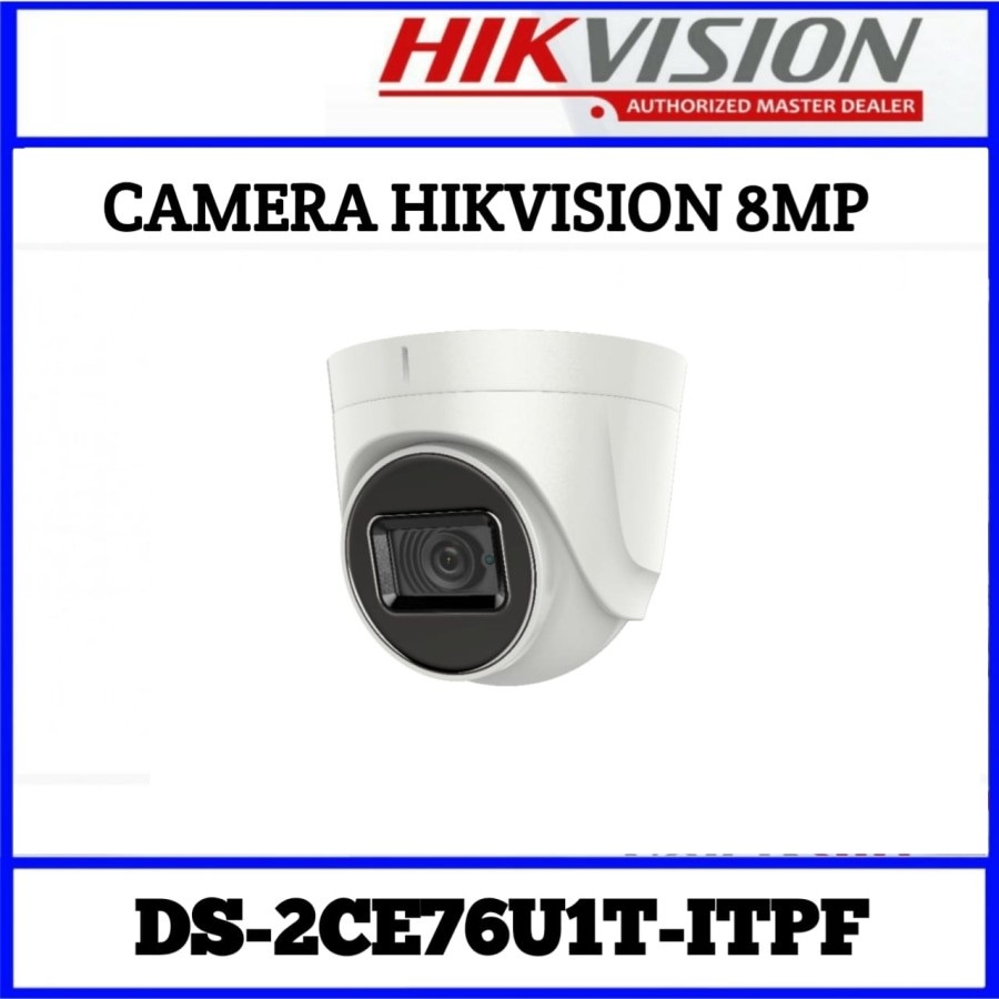 KAMERA CCTV HIKVISION INDOOR 8MP 4K DS-2CE76U1T-ITPF