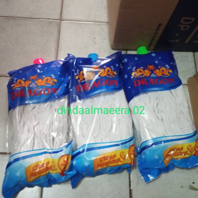 Refill Pel Lantai Dragon Ukuran Kecil 14 Cm