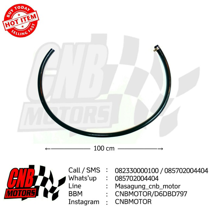 Nepel Selang Nafas Selang Hawa Kalter Tengah Crankcase Tutup Oli dll