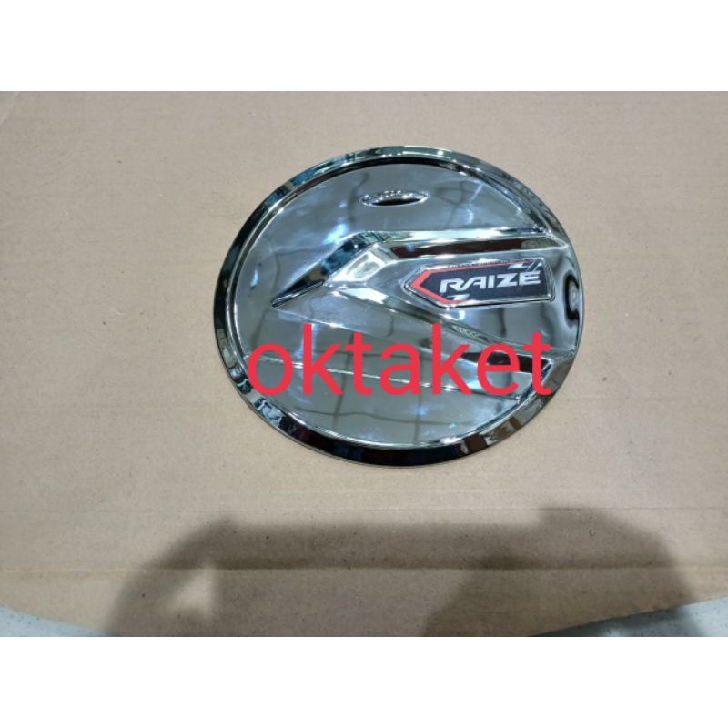 tank cover Toyota Raize 2021 crosstivo chrome jsl