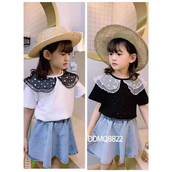 SETELAN ROK JEANS PREMIUM (234TH)