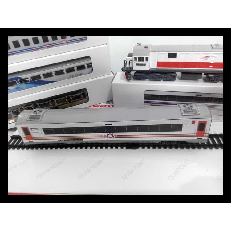 Miniatur Kereta Api - Gerbong Ekonomi Premium Kai Skala 1:87 Best Seller