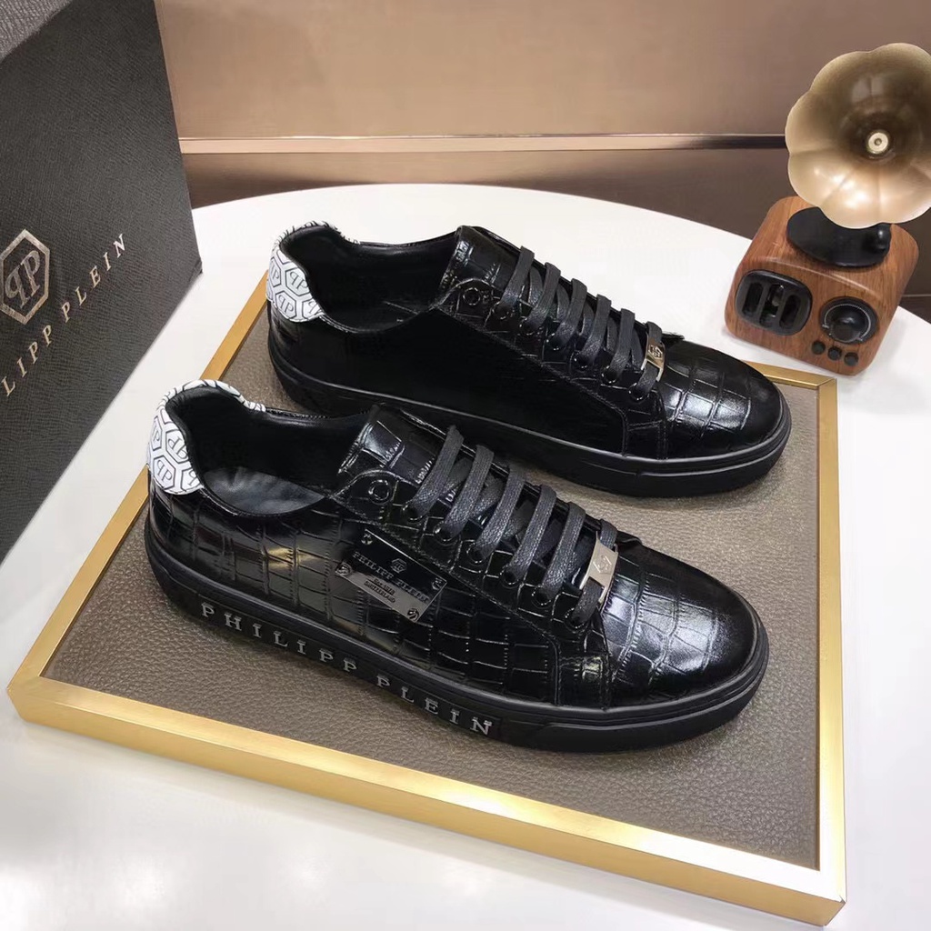 sepatu pria pp mirror sneaker philipp plein shoes type lv 2021 bisa cod P1SHOES Kualitas top kets