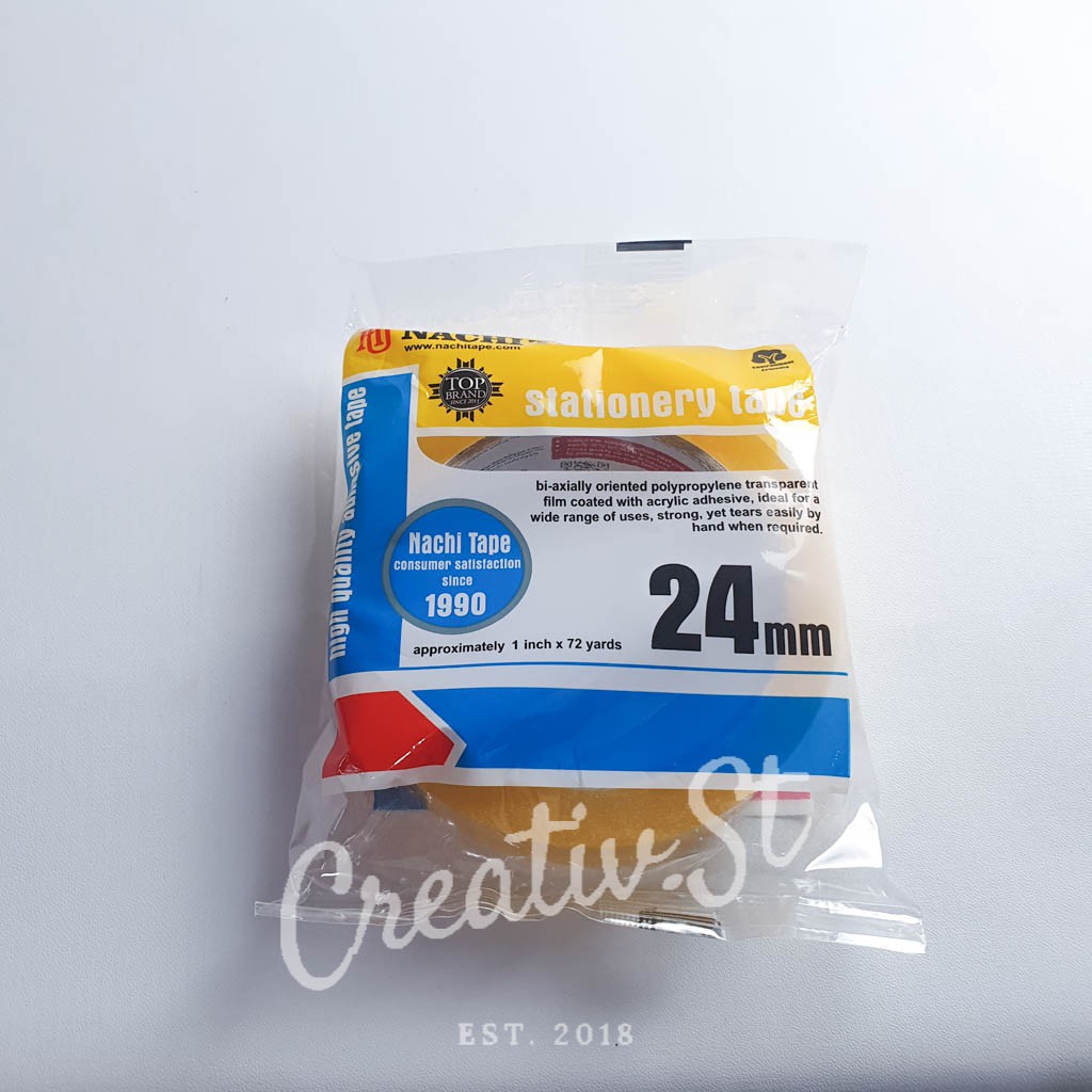 

NACHI Tape Solasi 24 Mm X 72 M Pita Perekat