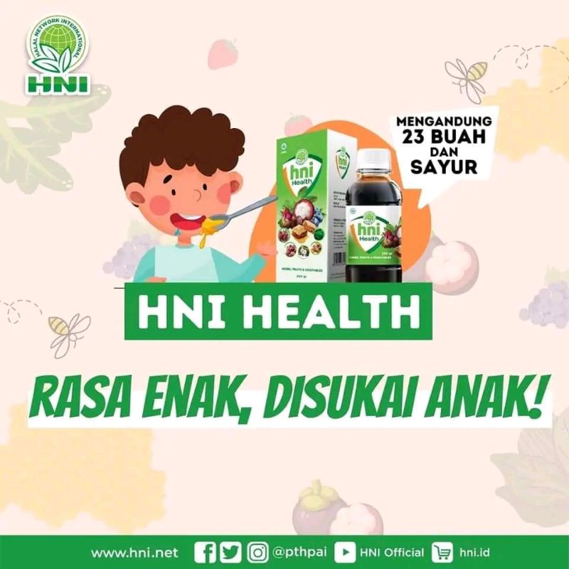 

Madu Health ekstra 23 buah dan sayur
