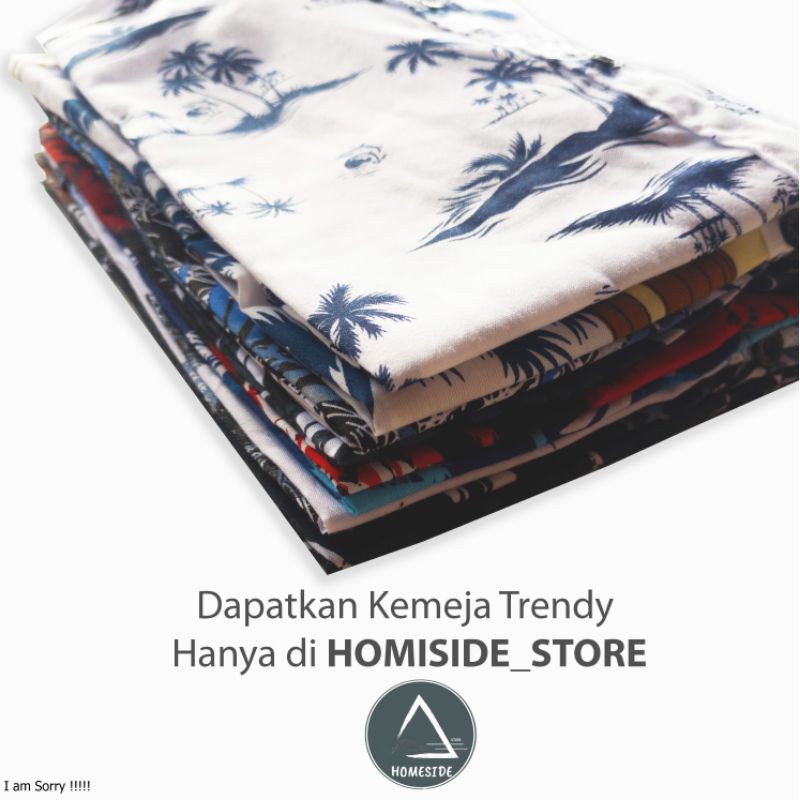 Kemeja Surfing Pria / Kemeja Motif Pendek/ Kemeja Distro / Bebas pilih motif