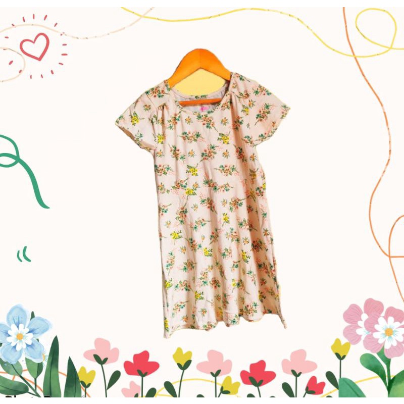 (1) Baju Anak Murah Nikita by Ramona Co  - Dress Anak Perempuan  - 2.3.4.5 Tahun (M.B.K)