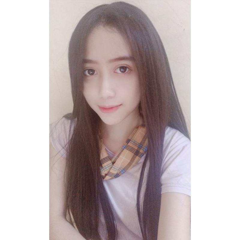 half lace wig dark brown