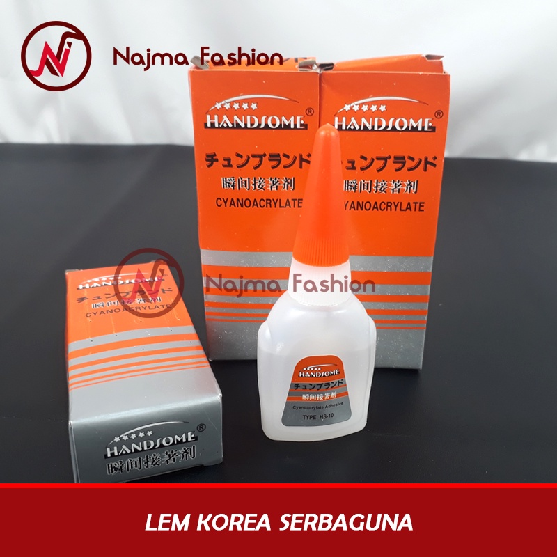 

Lem Korea Cair/Lem Cair Serbaguna/Lem Tetes Multifungsi