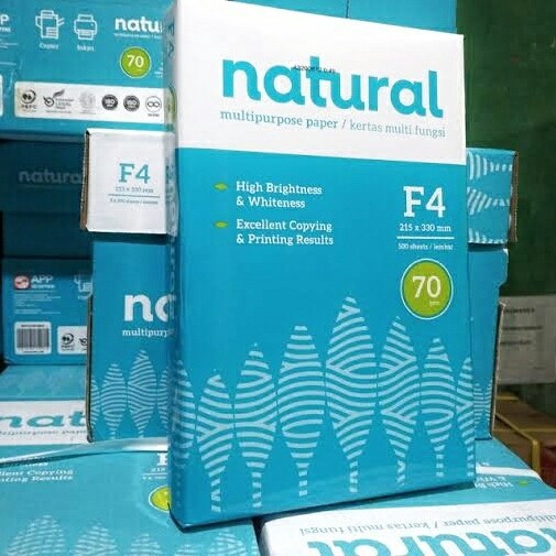 KERTAS HVS NATURAL F4