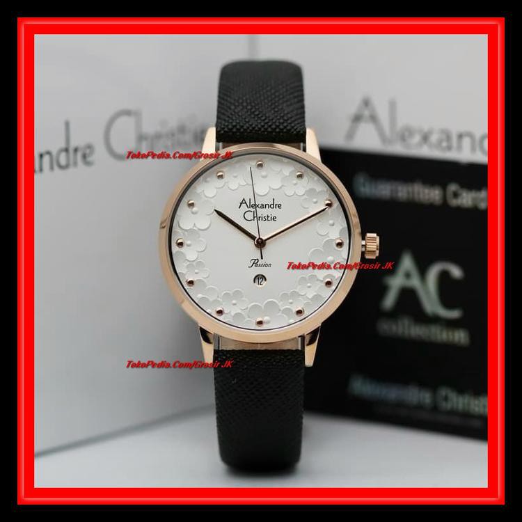 100% TERJAMIN JAM AC WANITA ALEXANDRE CHRISTIE / AC ORIGINAL TERMURAH 100% TERJAMIN