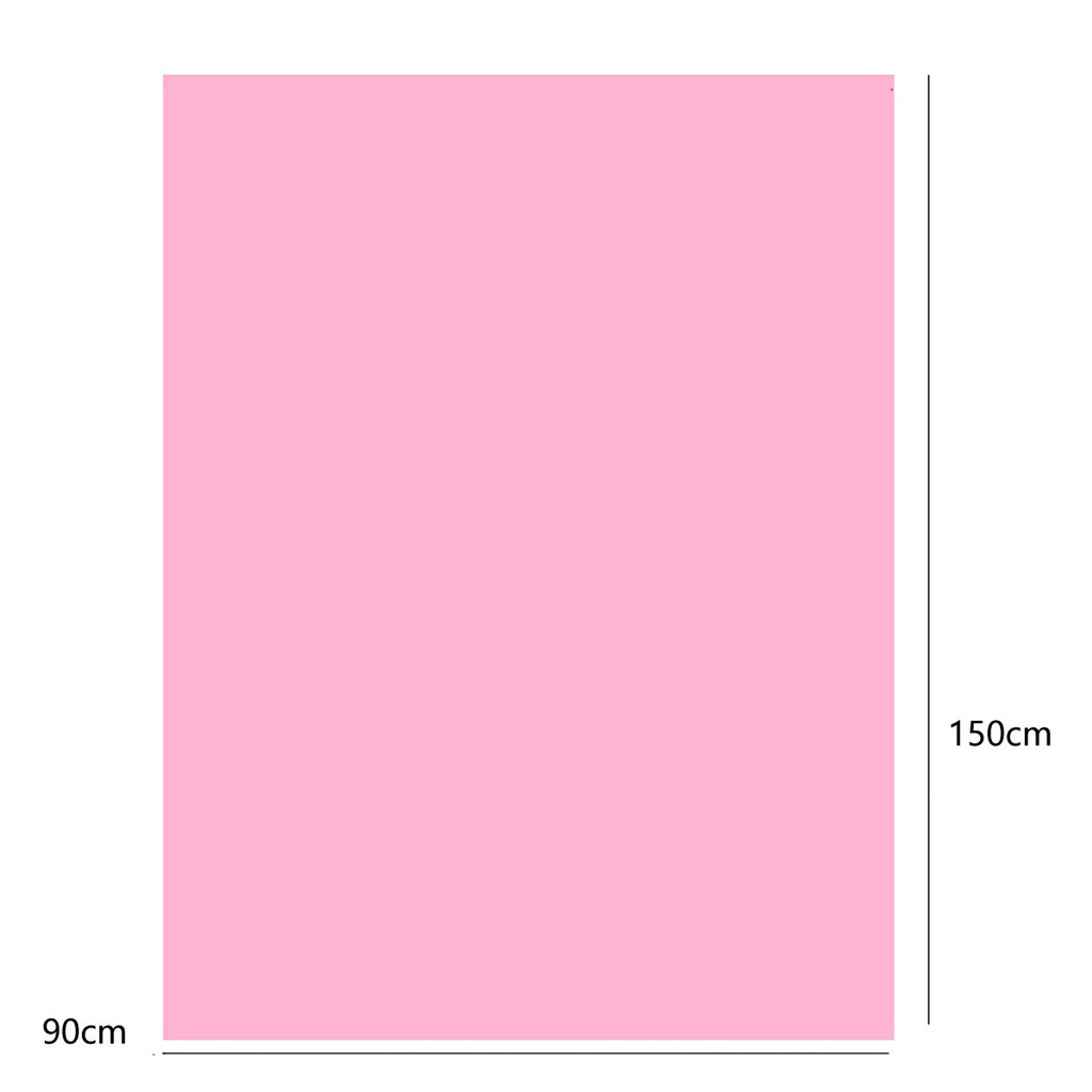 Layar Backdrop Background Fotografi Vinyl Warna Baby Pink Polos