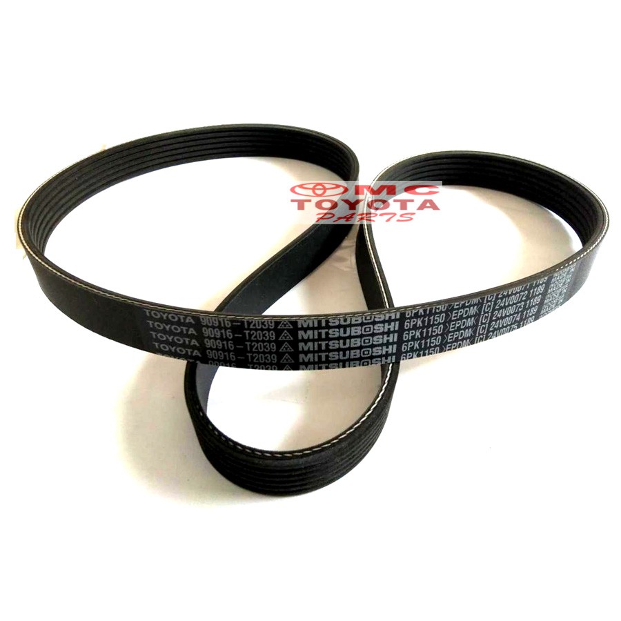 Tali Kipas Fan Van V Belt Toyota New Yaris Etios Vios Limo 90916-T2039