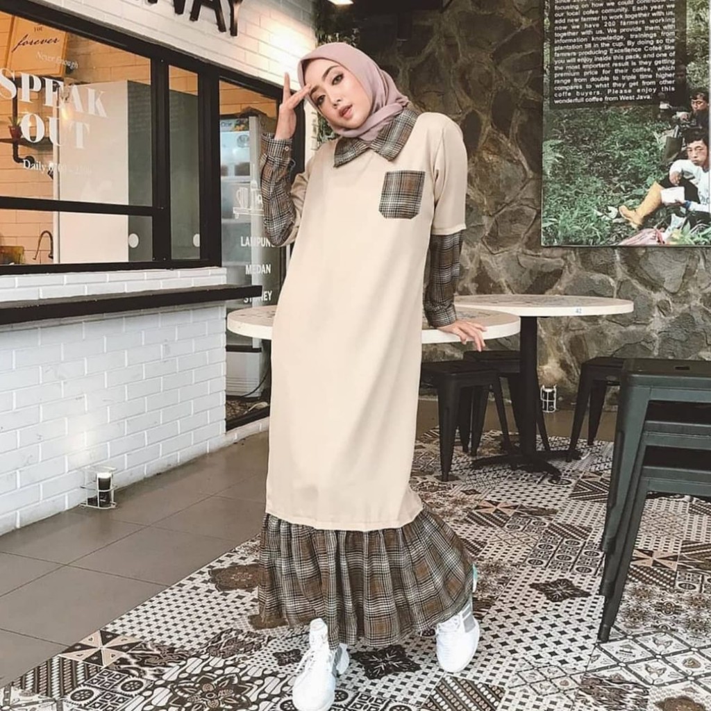 Ootd Remaja  Kekinian  Tanpa  Hijab  Gambar Hijab 