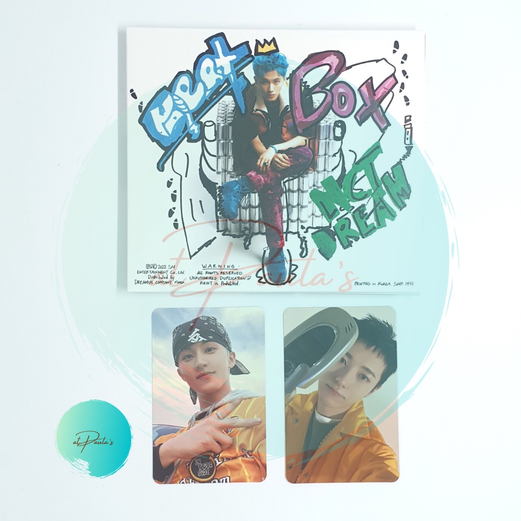 [UNSEALED] NCT DREAM - BEATBOX (Digipack Ver.) MARK COVER