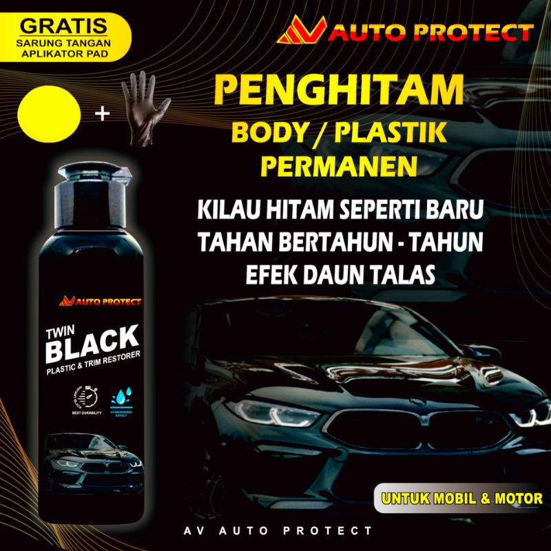 Penghitam Body Plastik Motor - Mobil | Penghitam body Kendaraan | By Av Auto Protect