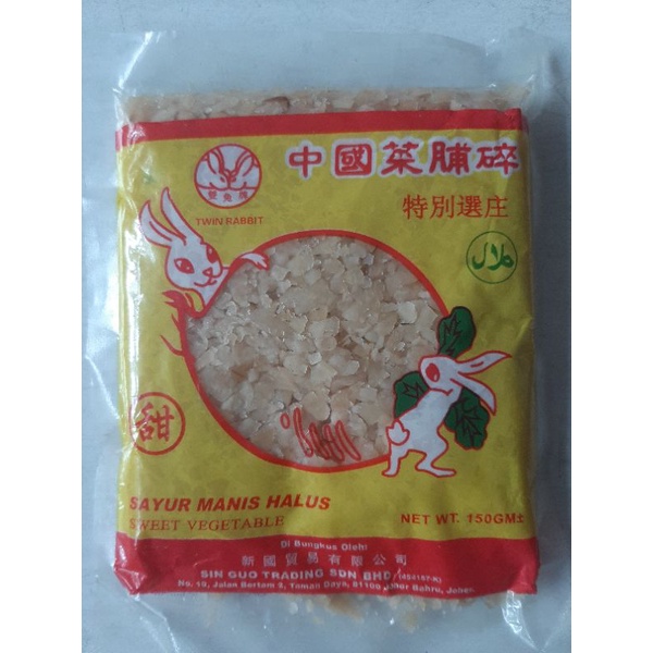 

Chaipo Manis Halus 150gram/ Lobak Manis 1bgks