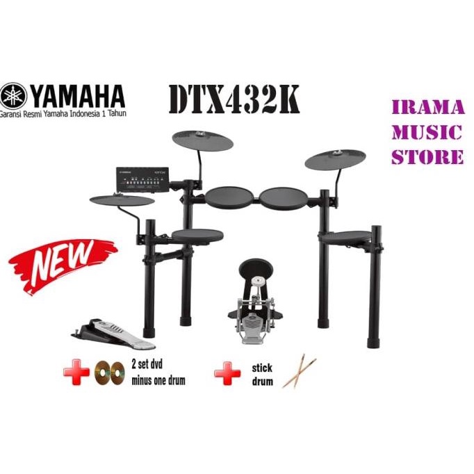 Drum Elektrik Yamaha DTX432 / DTX432K / DTX 432 / 432K
