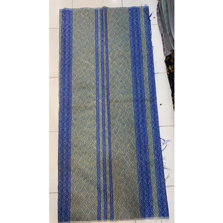 Kain batik solo lurik serat nanas ulir