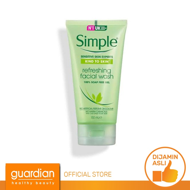 jual simple refreshing facial wash