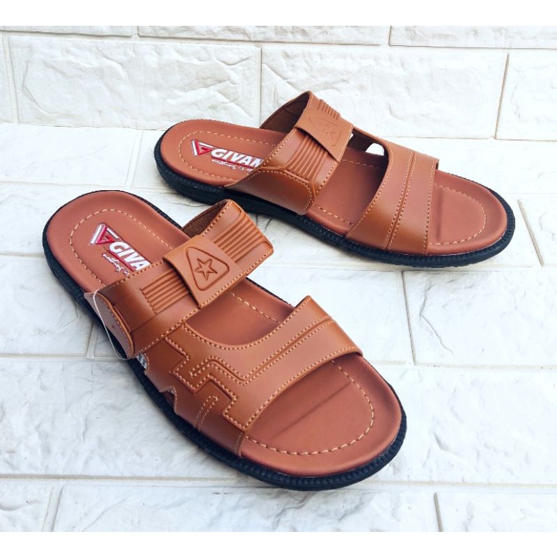 Sandal Casual Pria Selop Santai Slop Terbaru