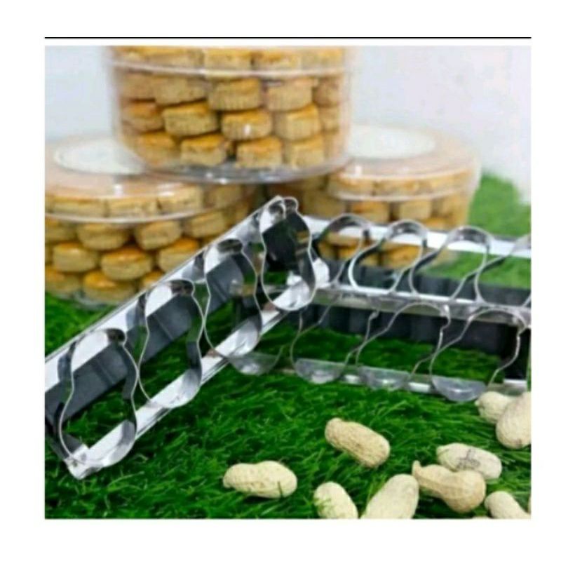 Cetakan Kue kering Kastengel Bentuk Kacang