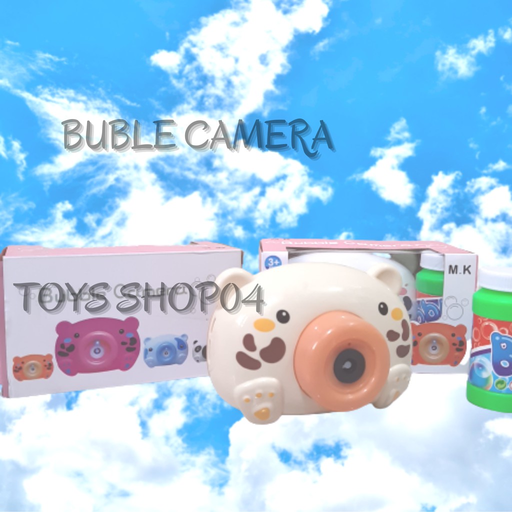 Mainan Anak Bubble Camera FREE Batre 3 pcs